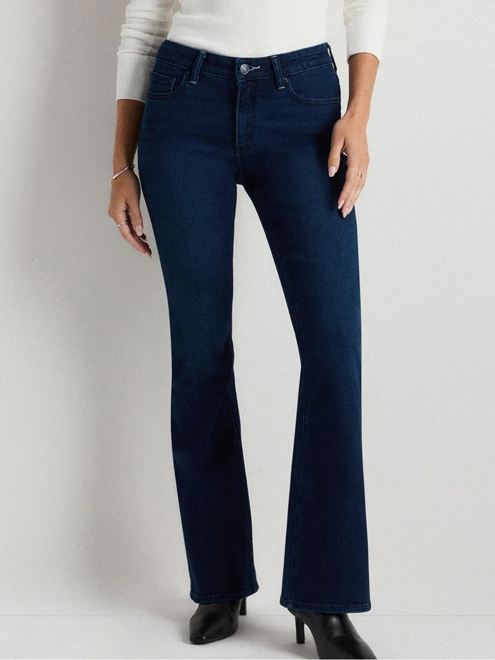 Quince Luna Stretch Flare Jeans size 31L